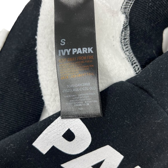 Ivy Park (S) Color Block Crop Sweatshirt Beyoncé Royal Mock Athleisure - Picture 8 of 11